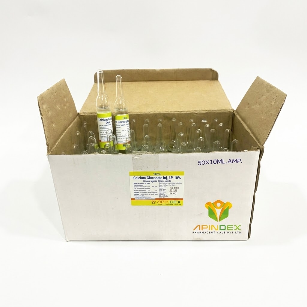 Calcium Gluconate Injection packaging