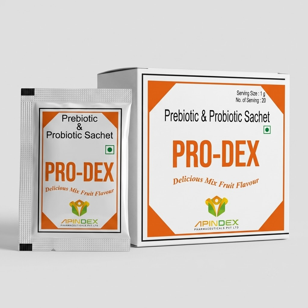 Prebiotic & Probiotic Sachet packaging