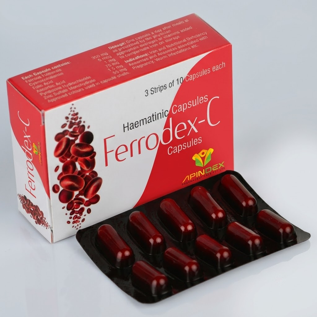 Haematinic Capsules packaging