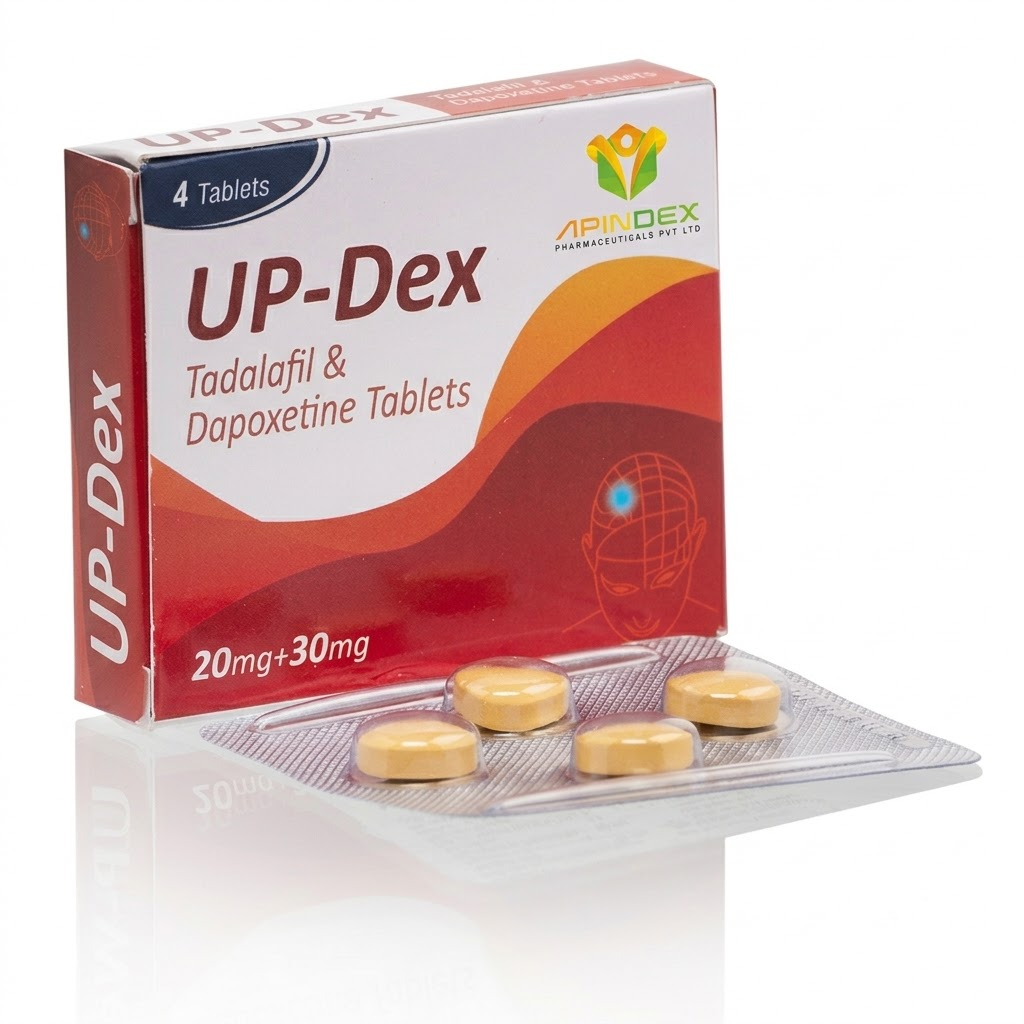 Tadalafil & Dapoxetine Tablets packaging