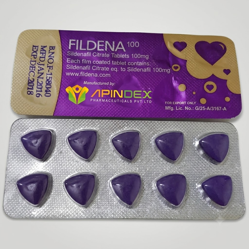 Fildena packaging