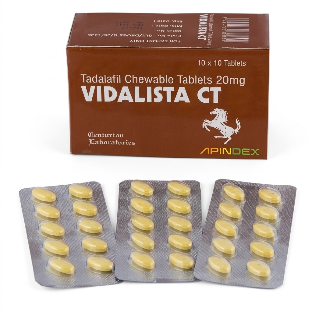 Vidalista Chewable packaging