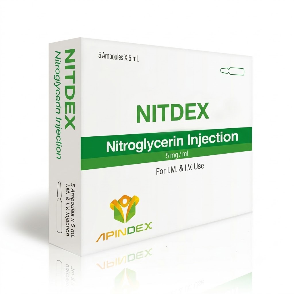 Nitroglycerin Injection packaging