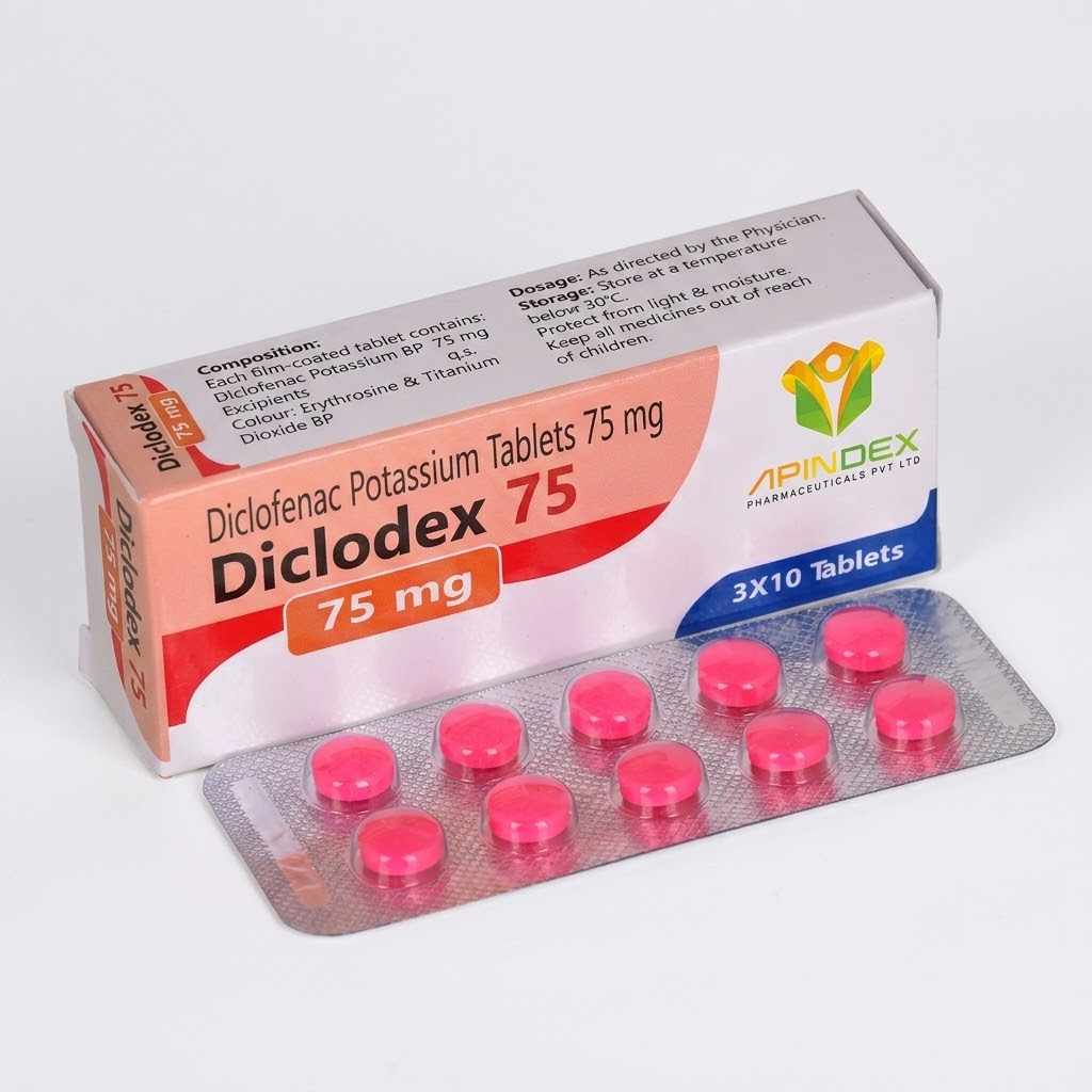 Diclofenac 75mg Tablets packaging