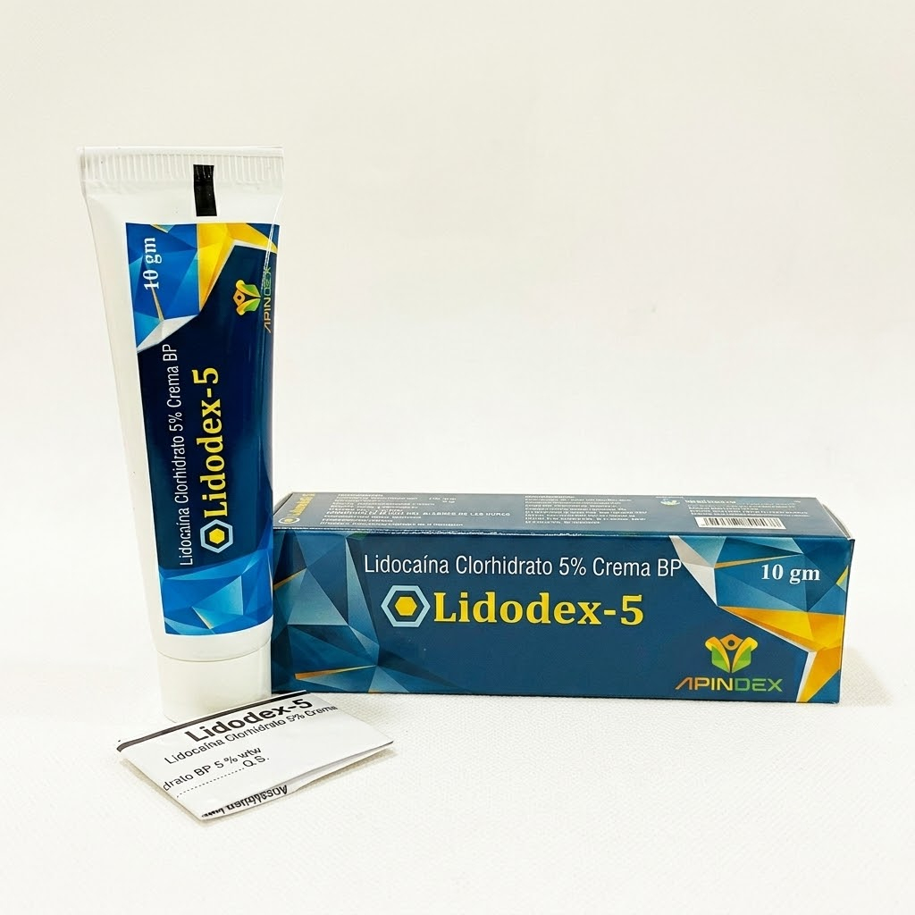 Lidocaine Cream packaging