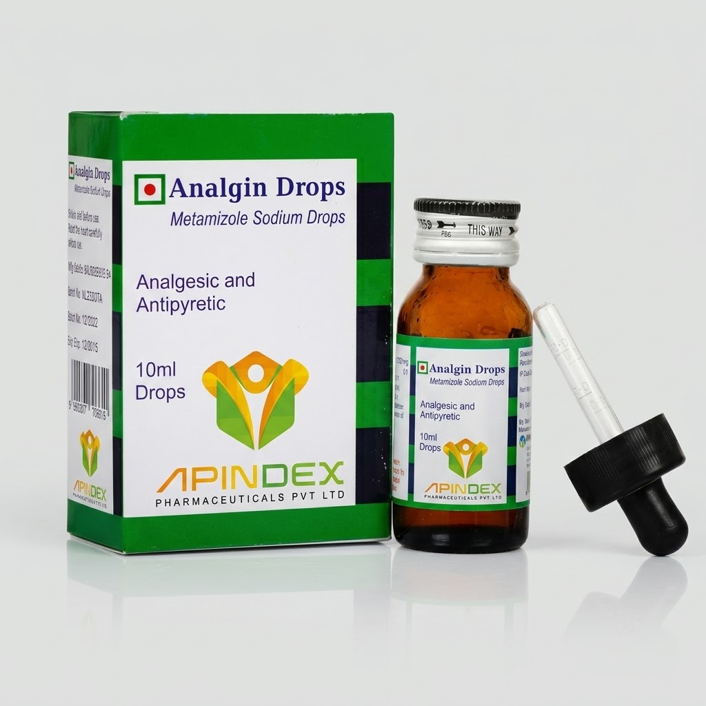 Metamizole Sodium Drops packaging