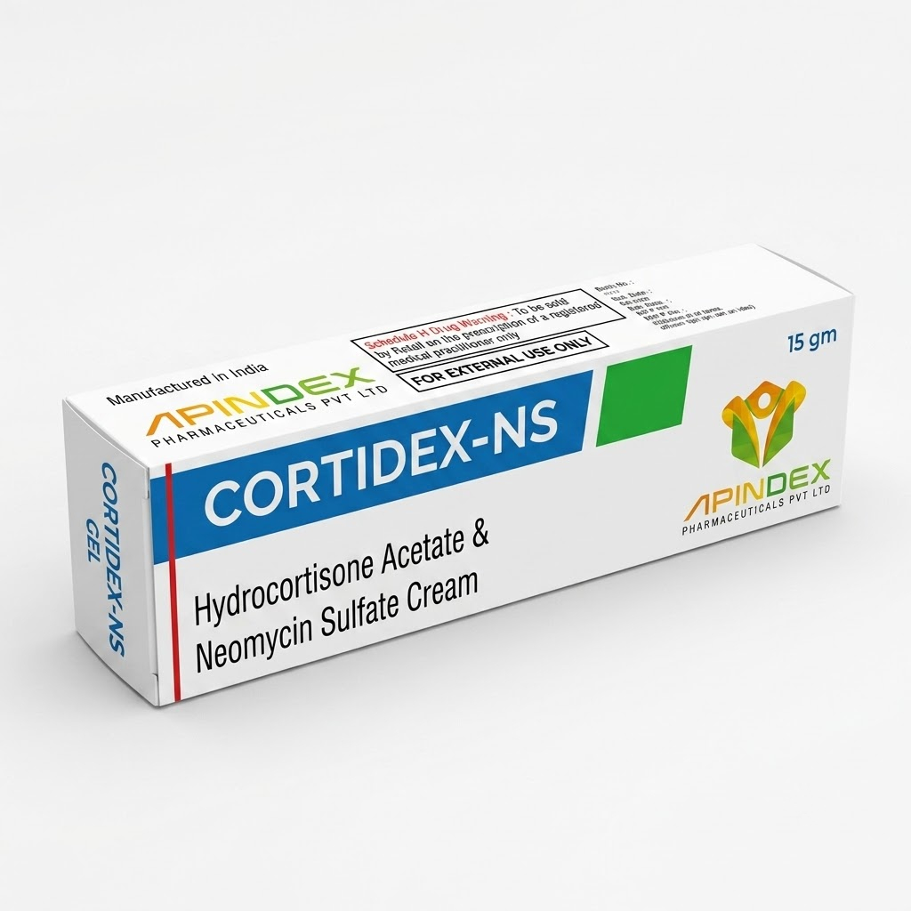 Hydrocortisone Acetate & Neomycin Sulfate Cream packaging