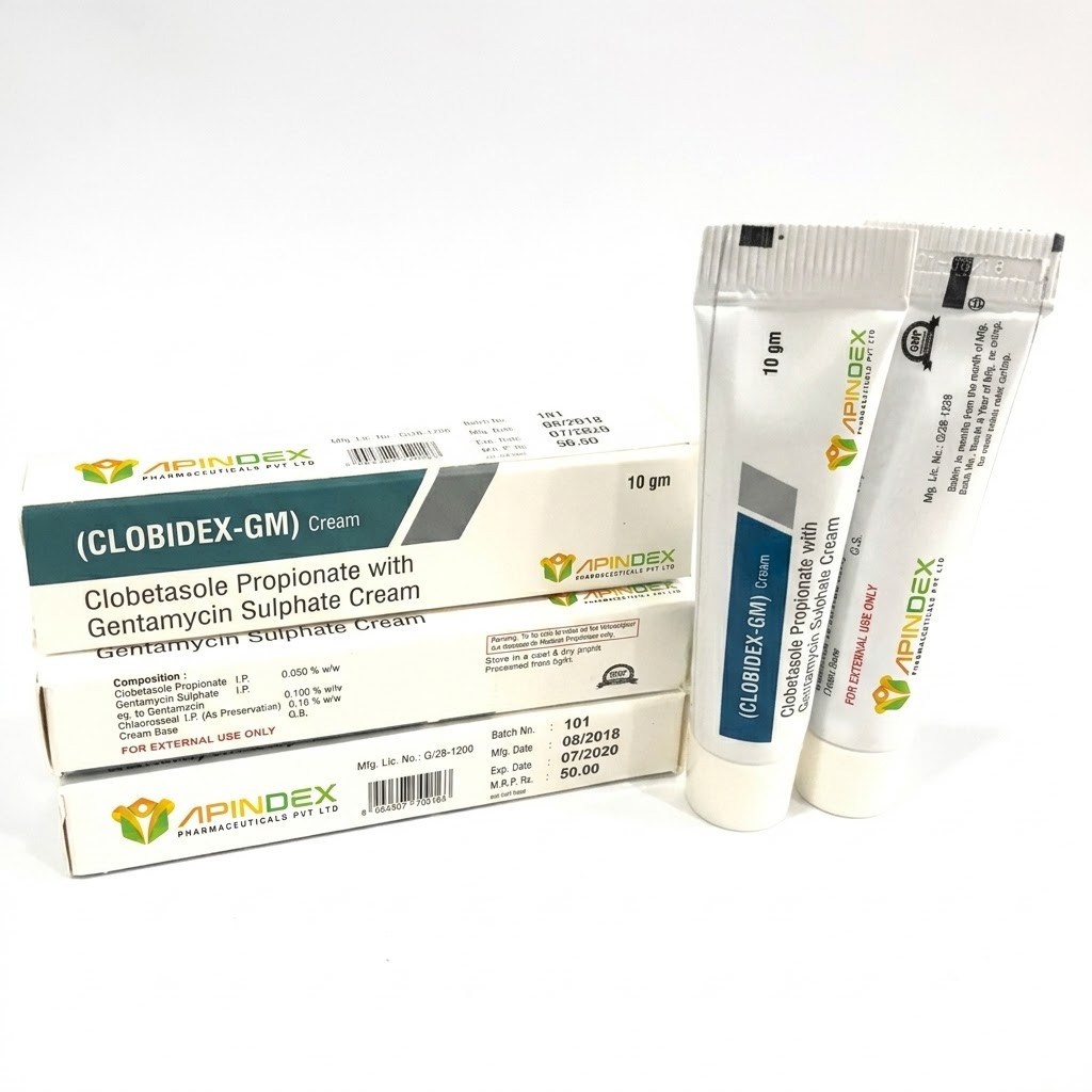 Clobetasol Propionate & Gentamicin Cream packaging