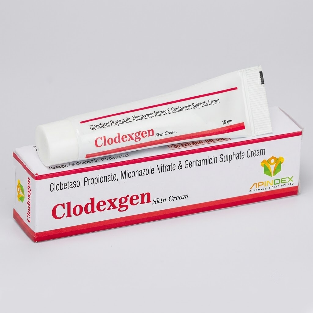 Clobetasol Gentamicin & Miconazole Cream packaging