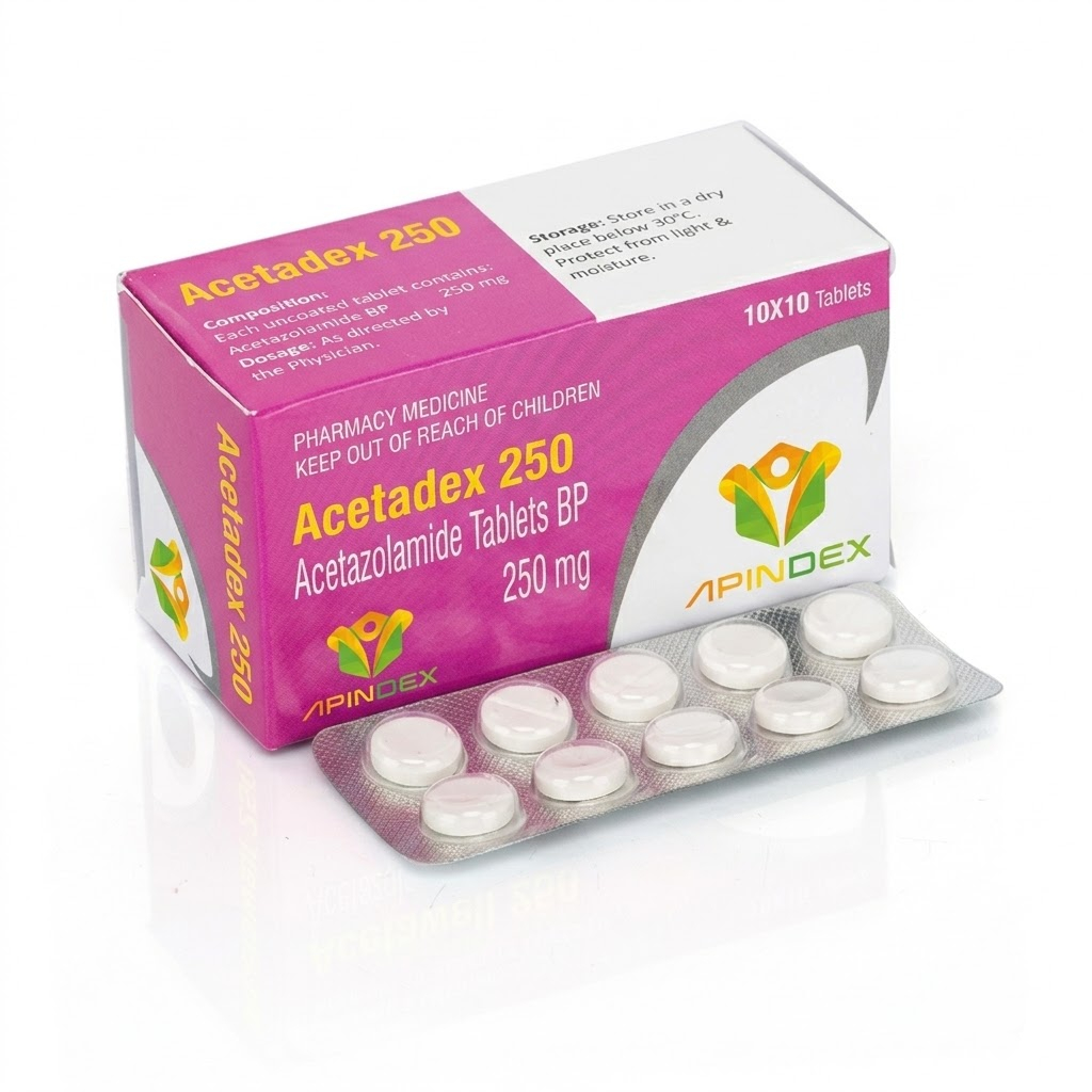 Acetazolamide Tablets packaging