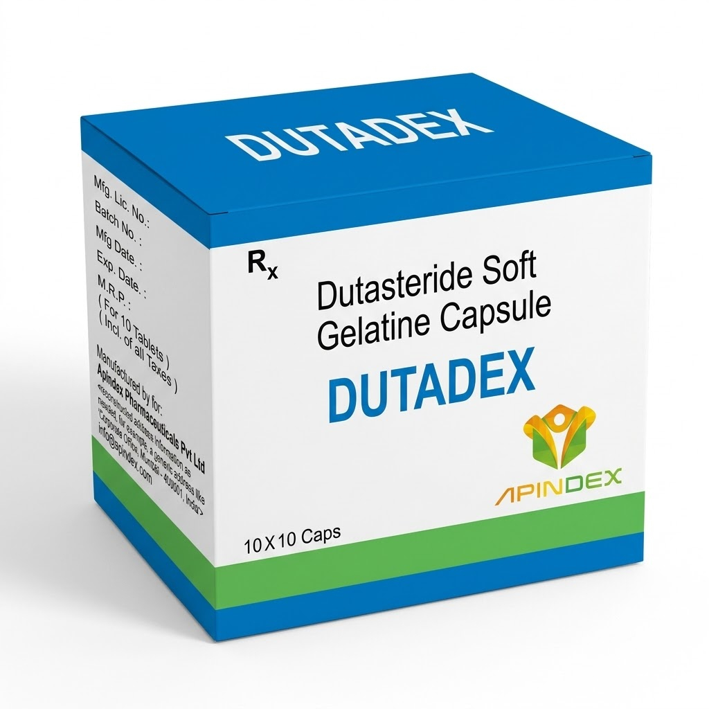 Dutasteride Capsules packaging
