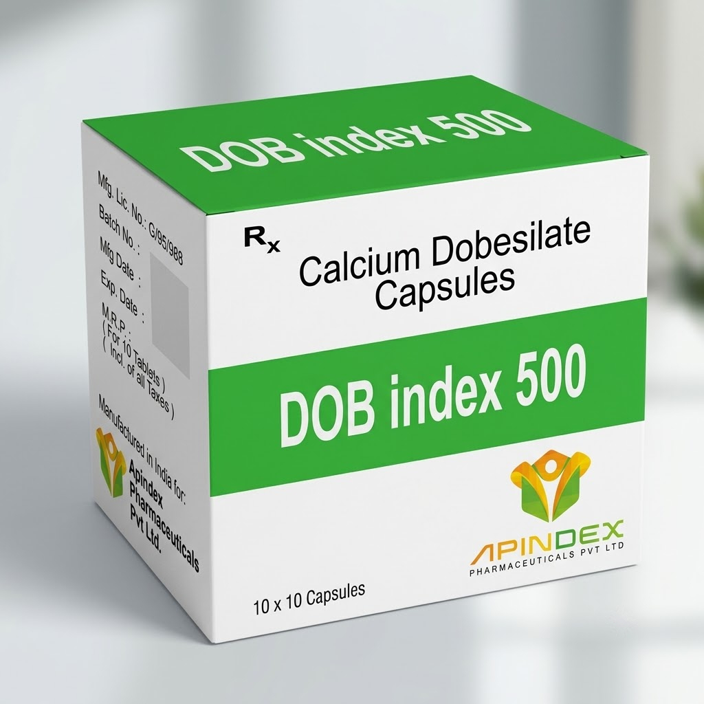 Calcium Dobesilate Capsules packaging